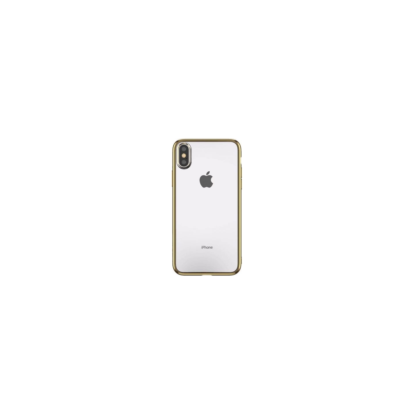 Devia Glitter soft case (TPU) iPhone XS/X(5.8) gold