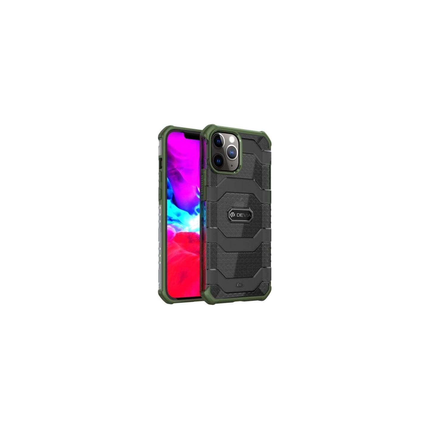 Devia Vanguard shockproof case iPhone 12 mini green