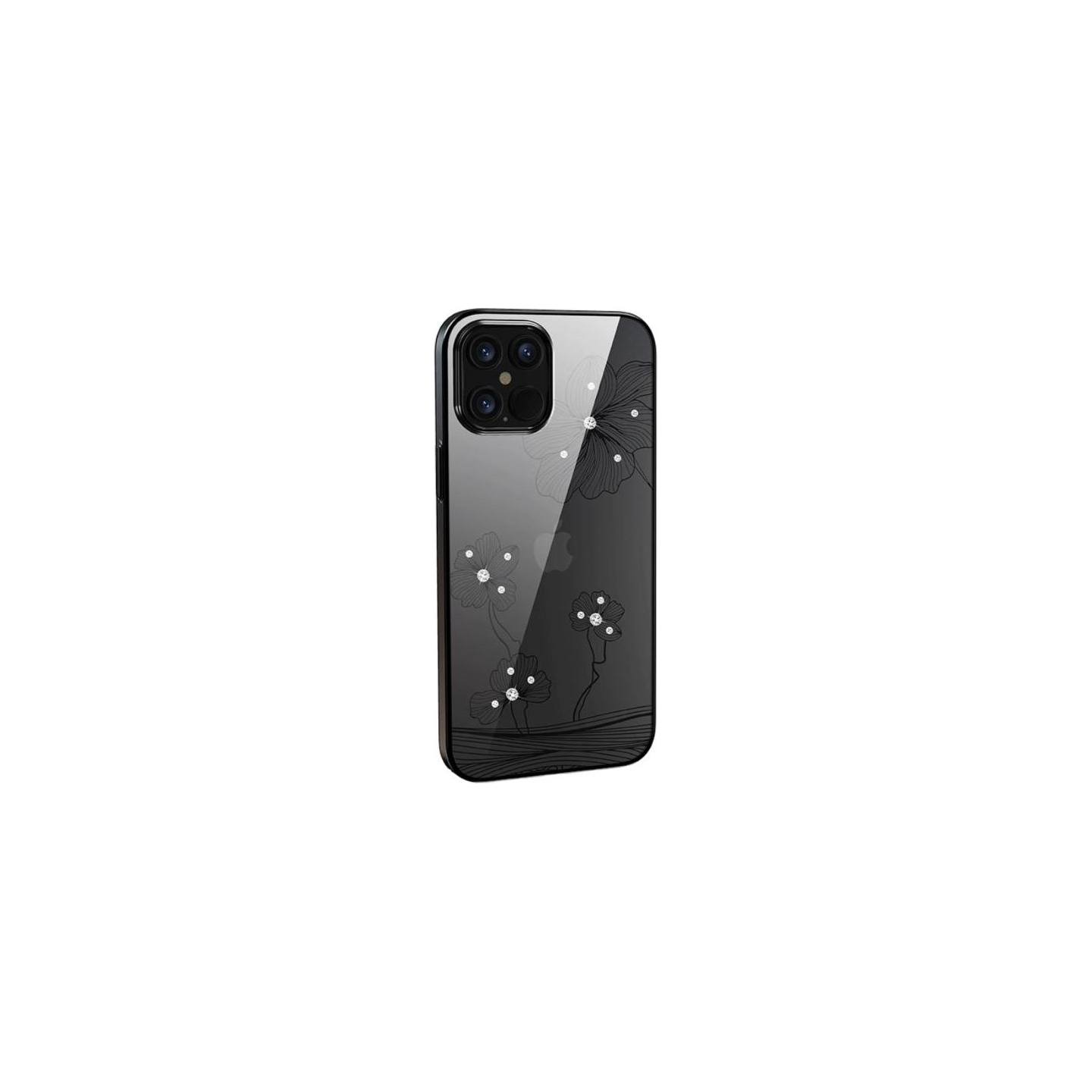 Devia Crystal Flora case iPhone 12 mini black