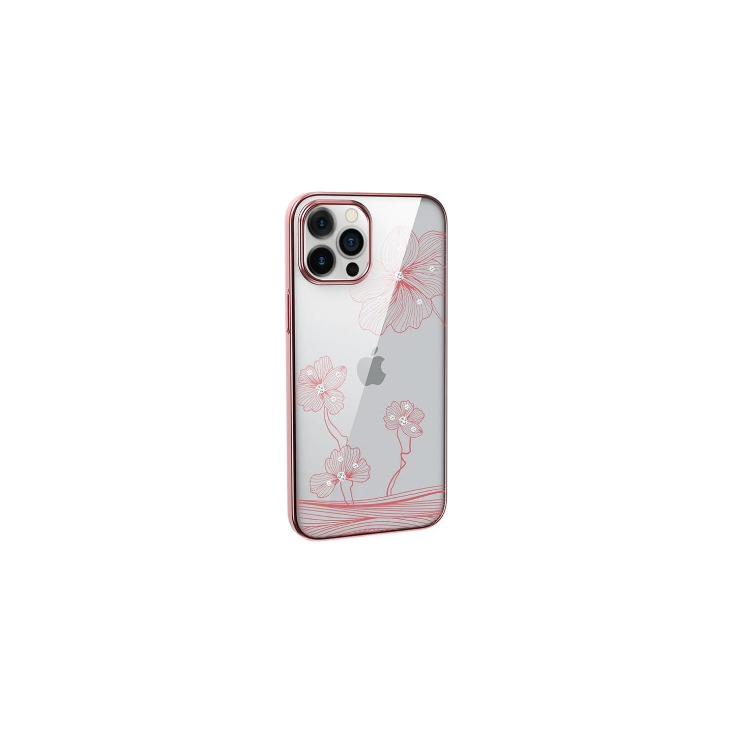Devia Crystal Flora case iPhone 12 mini rose gold