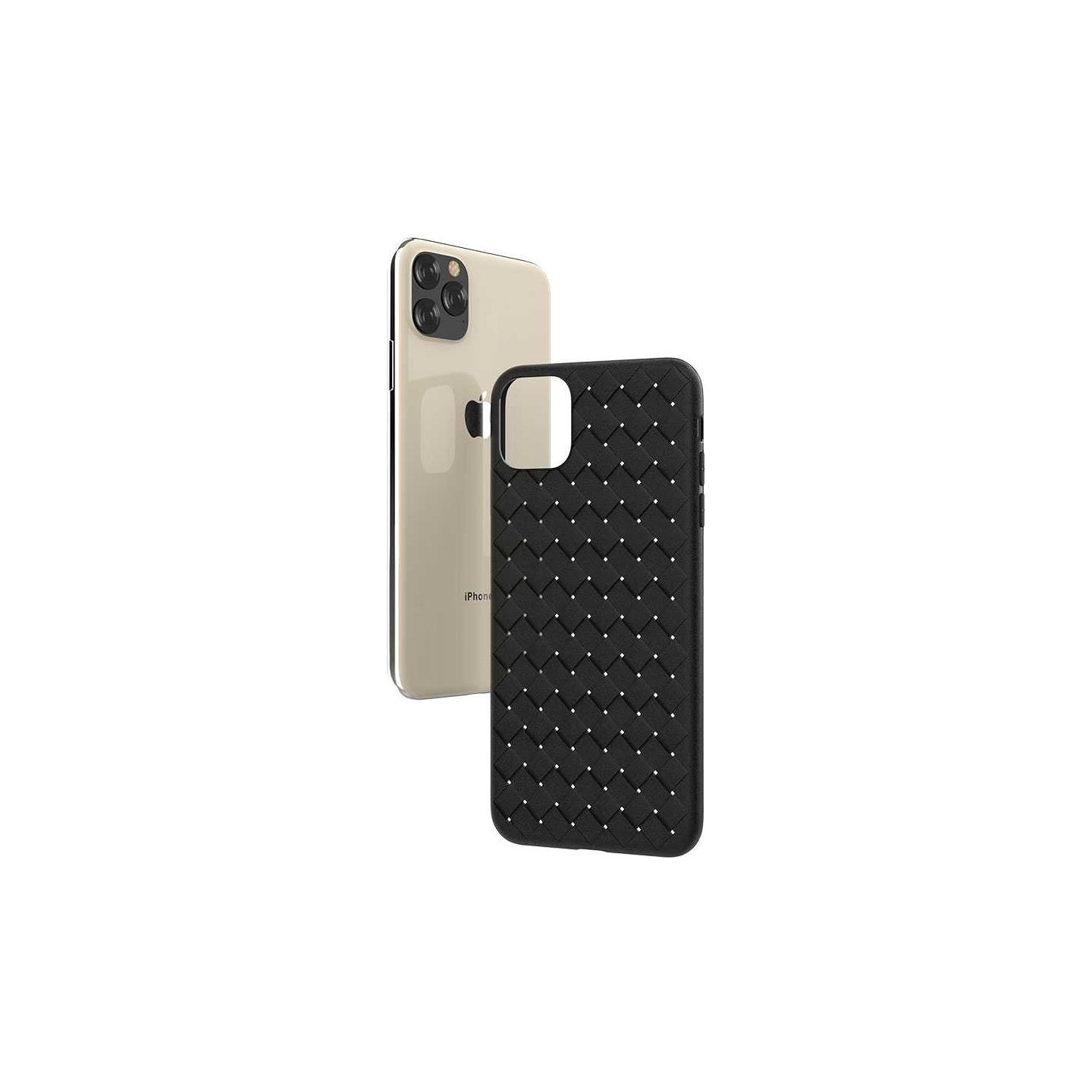 Devia Woven Pattern Design Soft Case iPhone 11 Pro black
