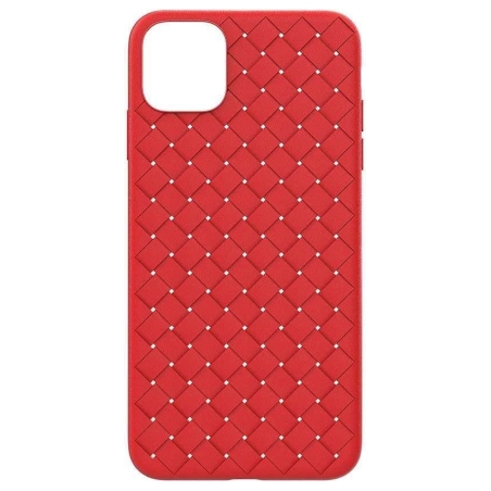 Devia Woven Pattern Design Soft Case iPhone 11 Pro red