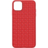 Devia Woven Pattern Design Soft Case iPhone 11 Pro red