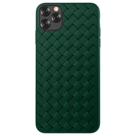Devia Woven Pattern Design Soft Case iPhone 11 Pro Max green