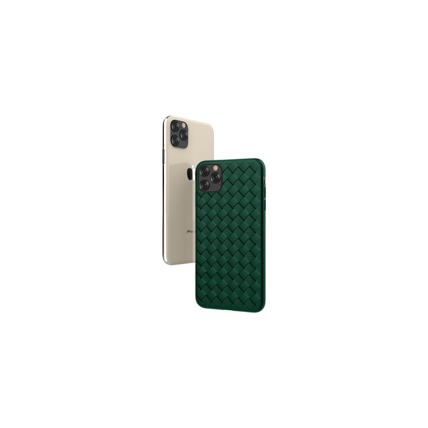 Devia Woven Pattern Design Soft Case iPhone 11 Pro Max green