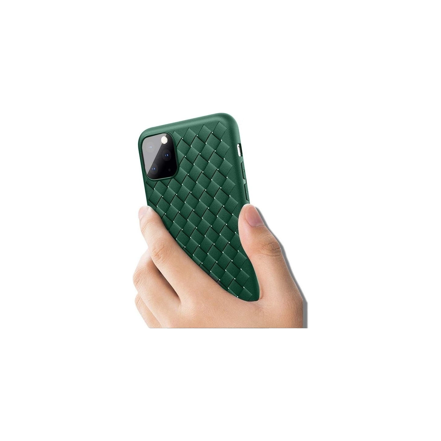 Devia Woven Pattern Design Soft Case iPhone 11 Pro Max green