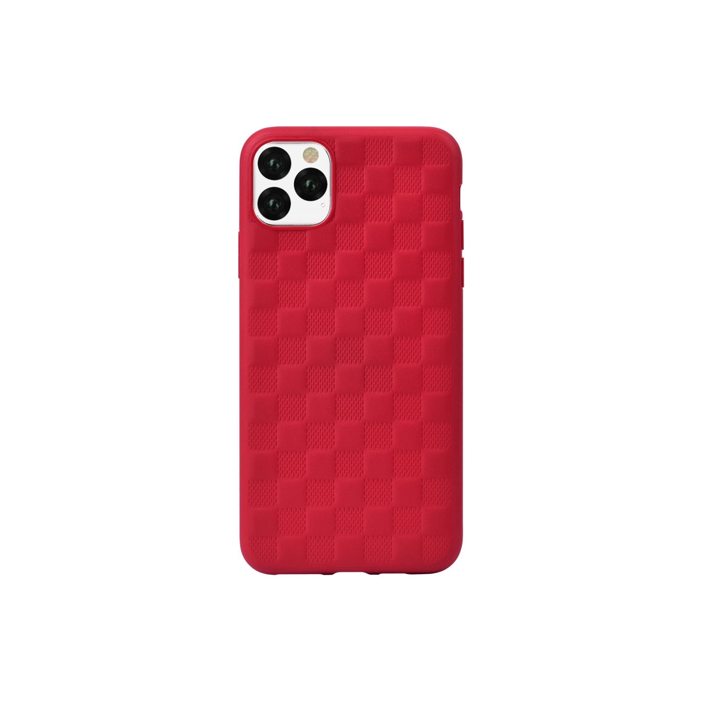 Devia Woven2 Pattern Design Soft Case iPhone 11 Pro red