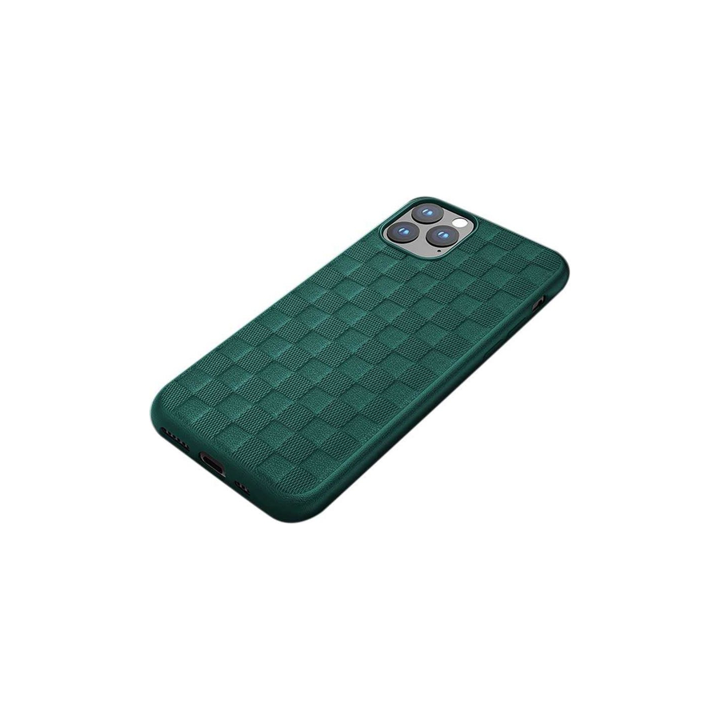 Devia Woven2 Pattern Design Soft Case iPhone 11 Pro green