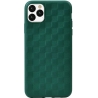 Devia Woven2 Pattern Design Soft Case iPhone 11 Pro Max green