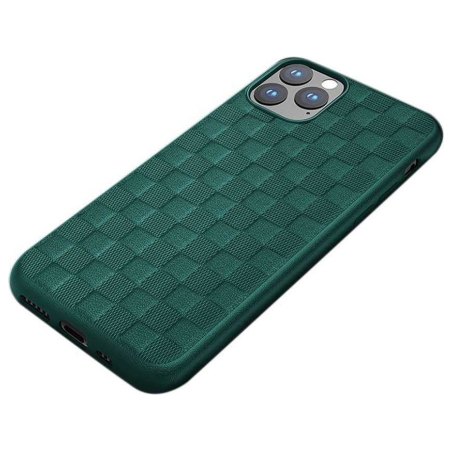 Devia Woven2 Pattern Design Soft Case iPhone 11 Pro Max green