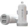 Devia Smart series car charger suit for Lightning (5V3.1A,2USB) white