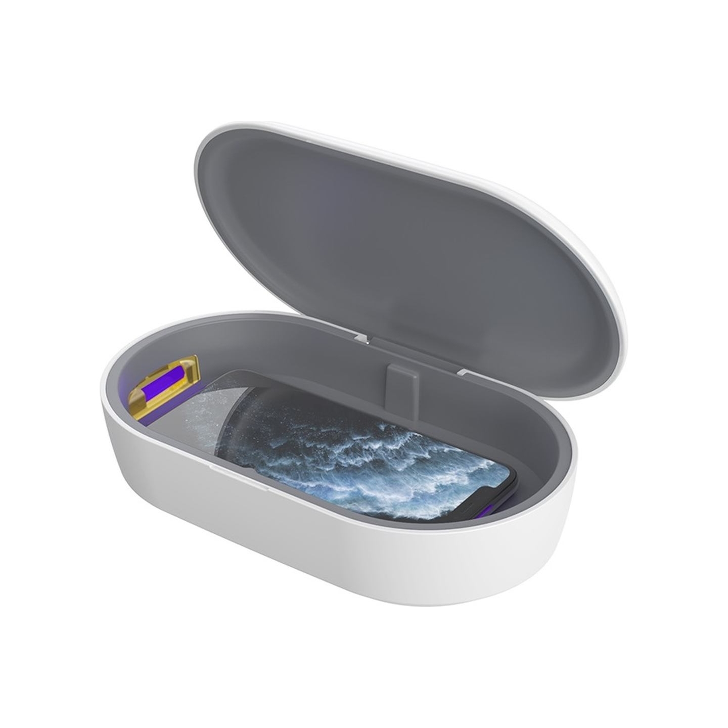 Devia Wireless Charging Disinfection box white