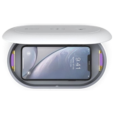 Devia Wireless Charging Disinfection box white