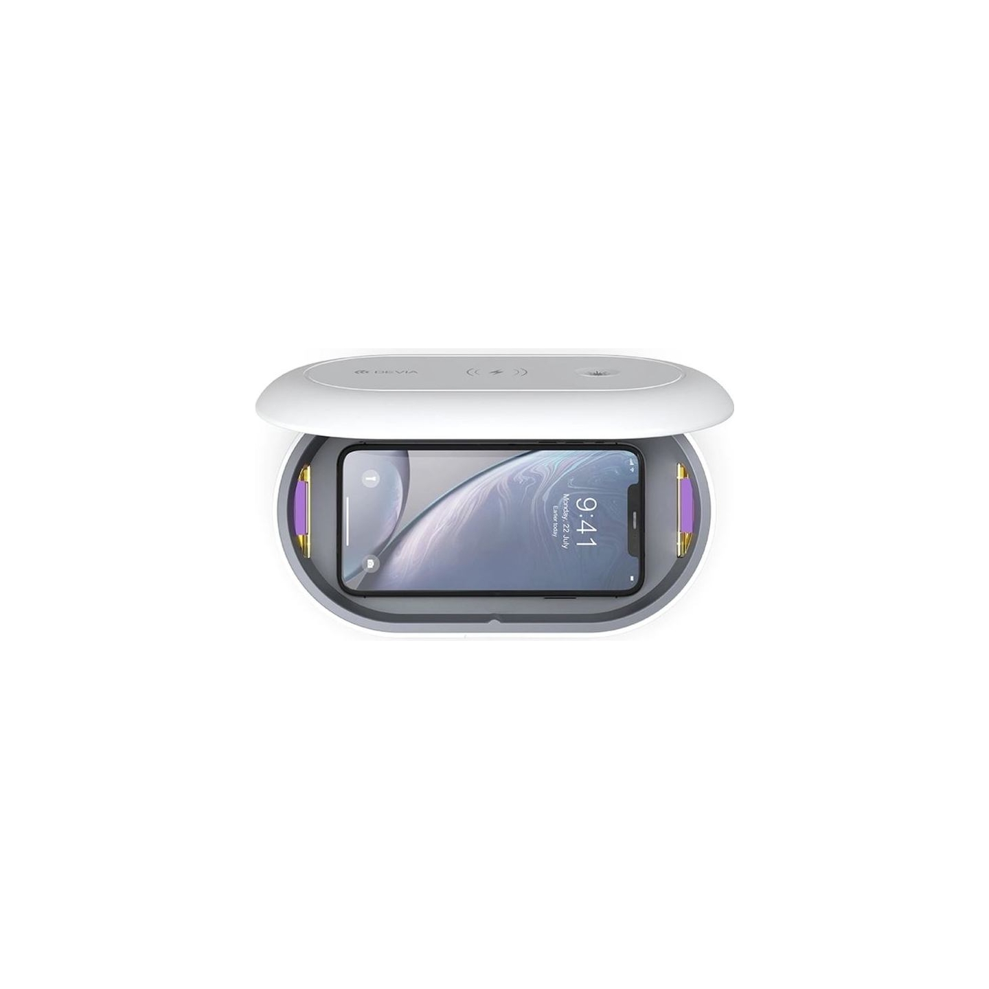 Devia Wireless Charging Disinfection box white