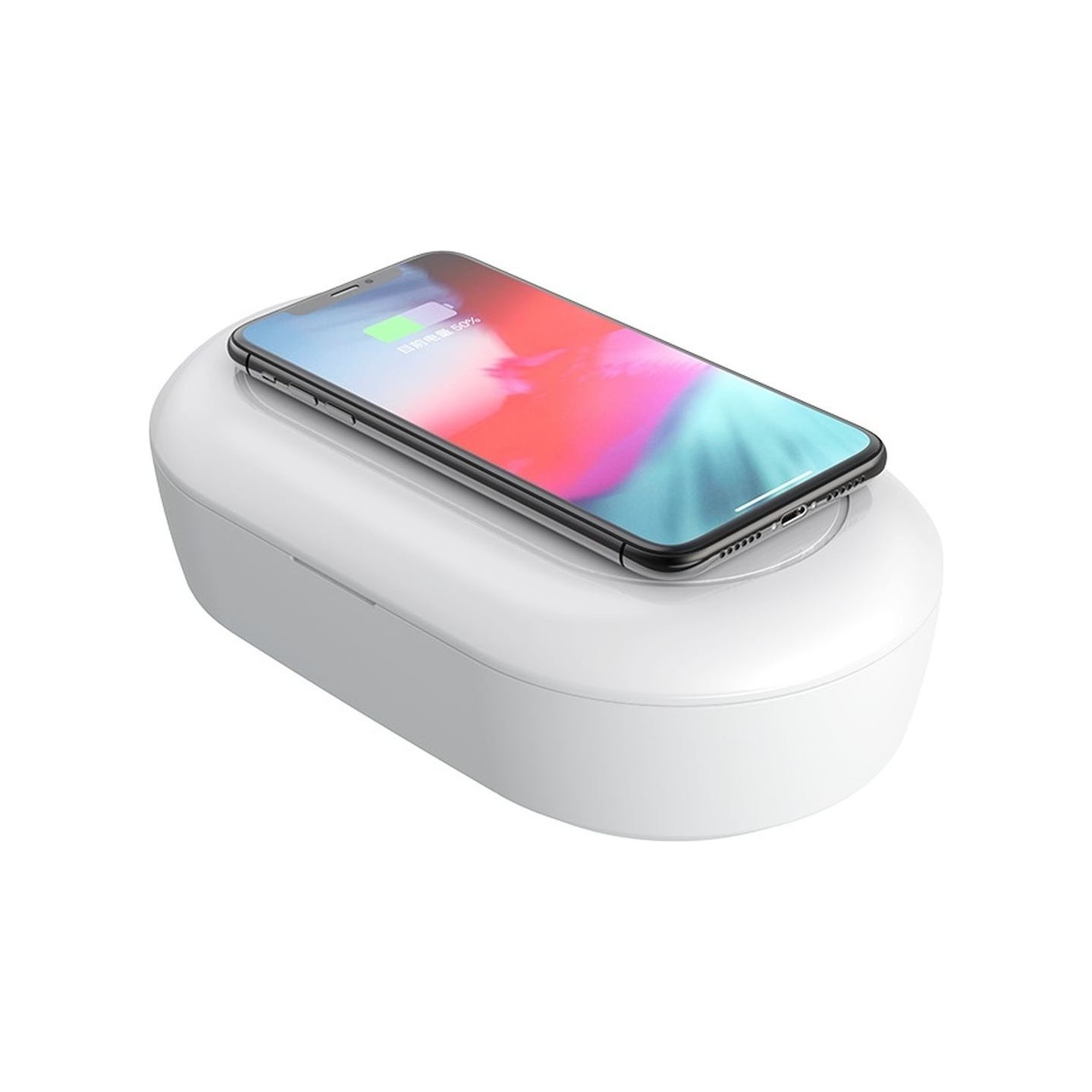 Devia Wireless Charging Disinfection box white