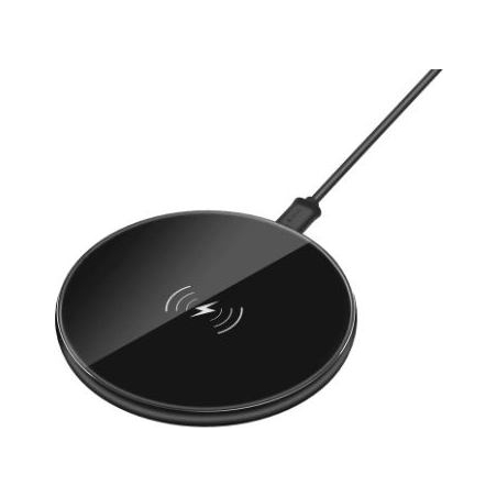 Devia Aurora Series Ultra-slim Wireless Quick Charger (V2) (10W) black