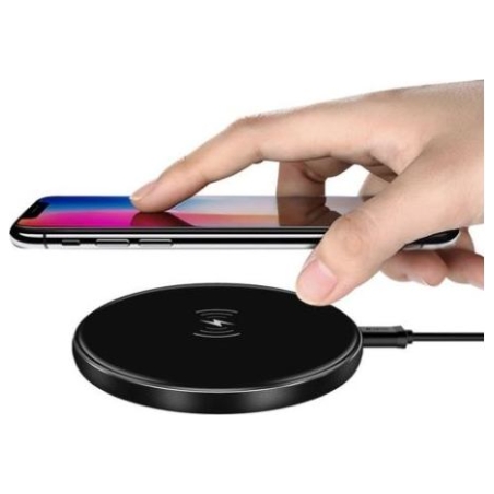 Devia Aurora Series Ultra-slim Wireless Quick Charger (V2) (10W) black