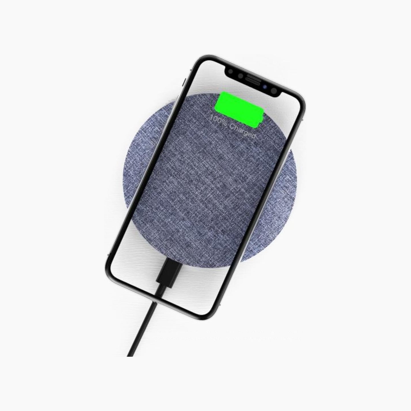 Devia UFO series ultra-thin wireless charger (15W) white