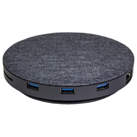 Devia UFO 10in1 HUB wireless charger gray