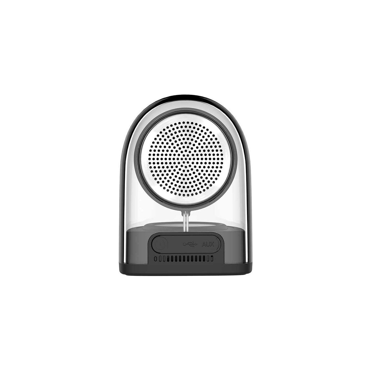 Devia Crystal Series TWS Speaker with Silicon Case (2pcs) Black