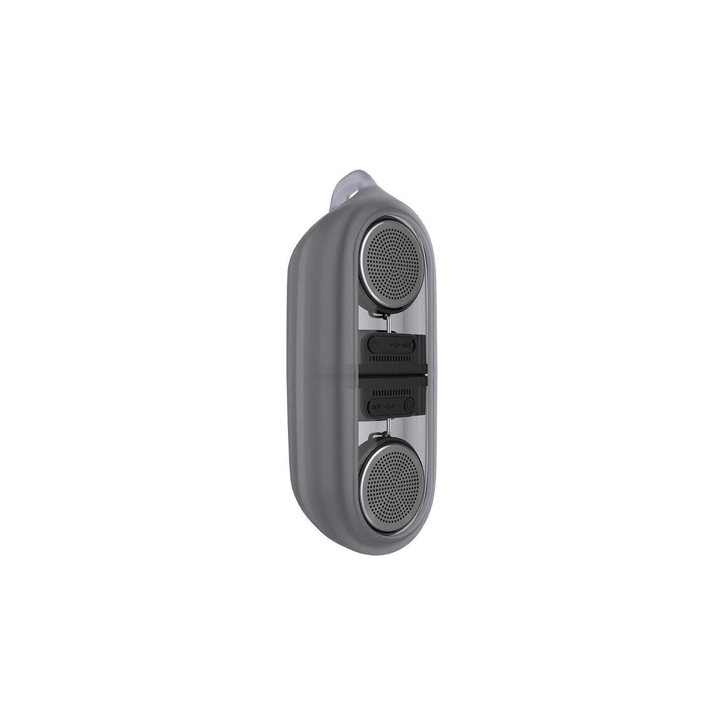 Devia Crystal Series TWS Speaker with Silicon Case (2pcs) Black