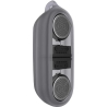 Devia Crystal Series TWS Speaker with Silicon Case (2pcs) Black
