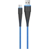 Devia Fish 1 Series Cable for Micro USB (5V 2.4A,1.5M) blue