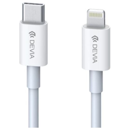 Devia Smart Series PD Cable for Tyep-C to Lightning (MFI) 18W white