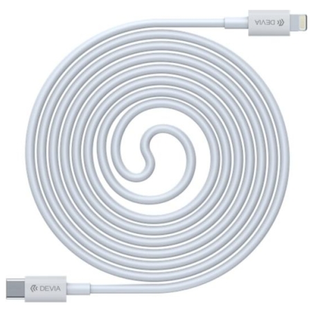 Devia Smart Series PD Cable for Tyep-C to Lightning (MFI) 18W white