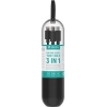 Devia Kintone Series 3In1 Tube, USB to Lightning, MicroUSB, Type-C, 1,2m, Black