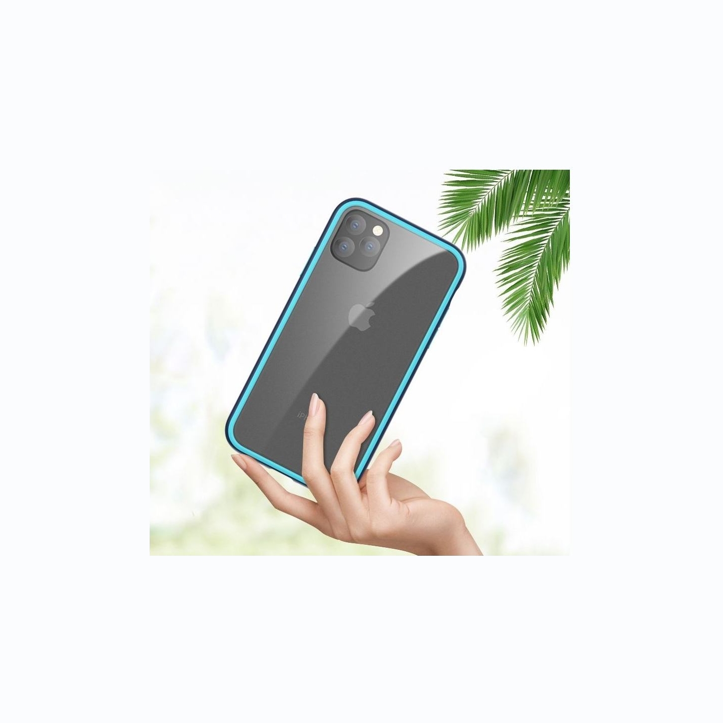 Comma Joy elegant anti-shock case iPhone 11 Pro blue