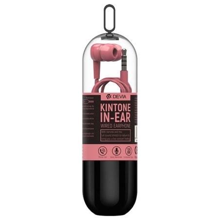 Devia Kintone Headset V2 (3.5mm) Pink