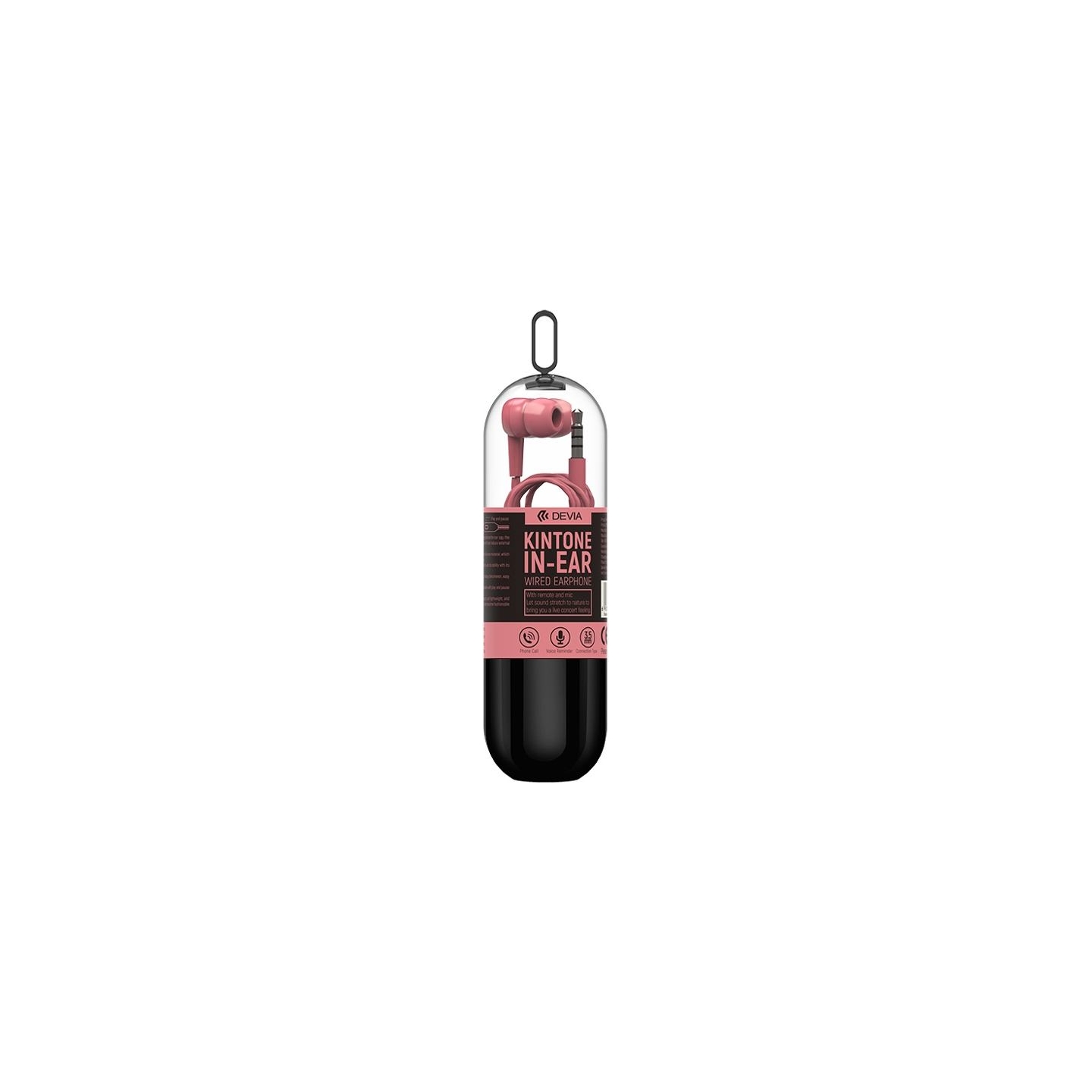 Devia Kintone Headset V2 (3.5mm) Pink