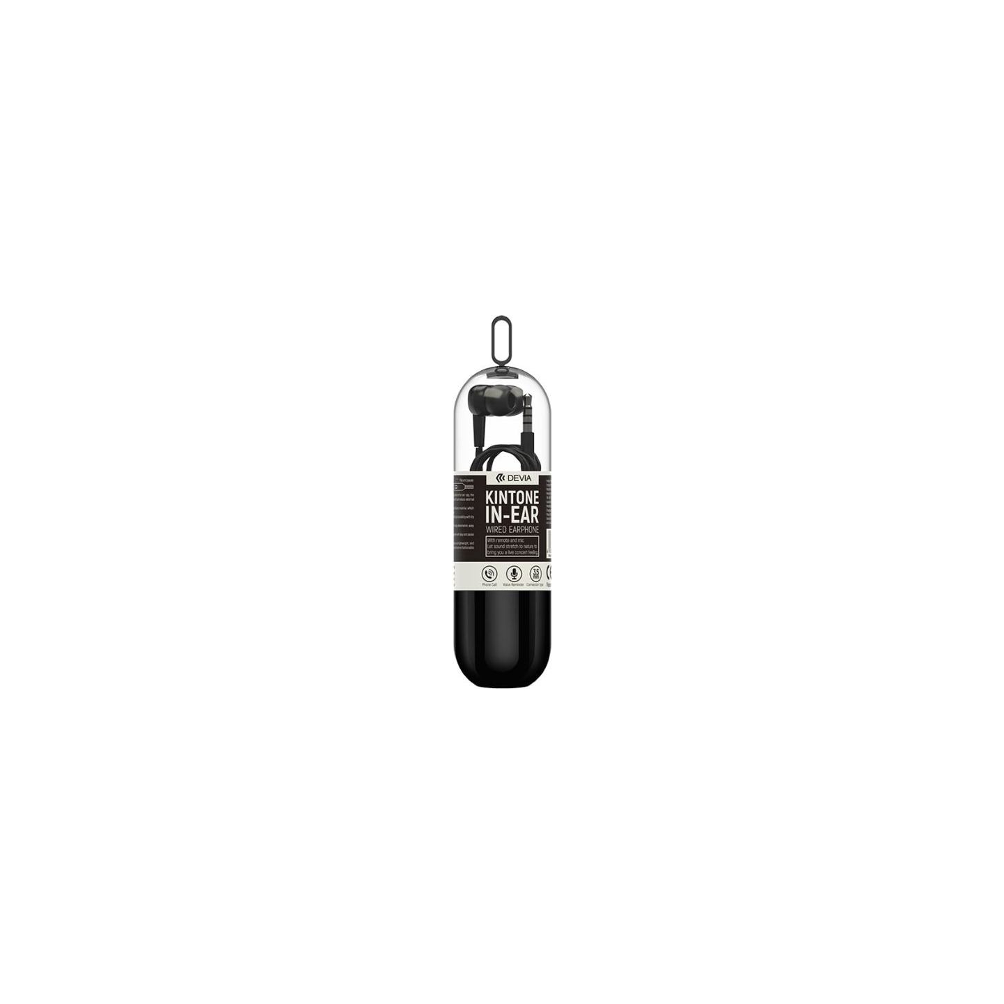 Devia Kintone Headset V2 (3.5mm) Black