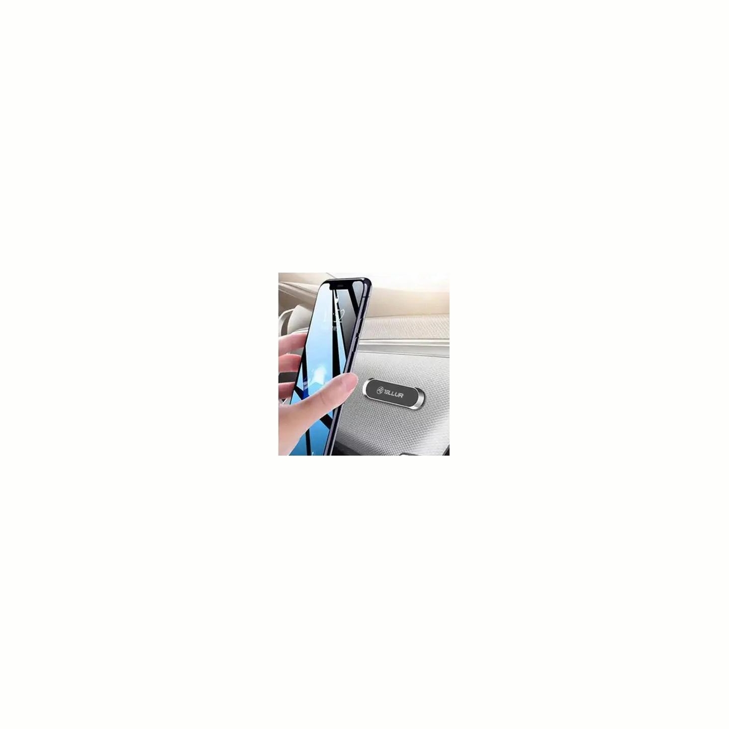 Tellur MCM8 Magnetic car holder with adhesive grey