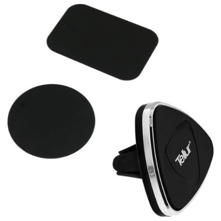 Tellur Car Phone Holder Magnetic, Air Vent Mount, black