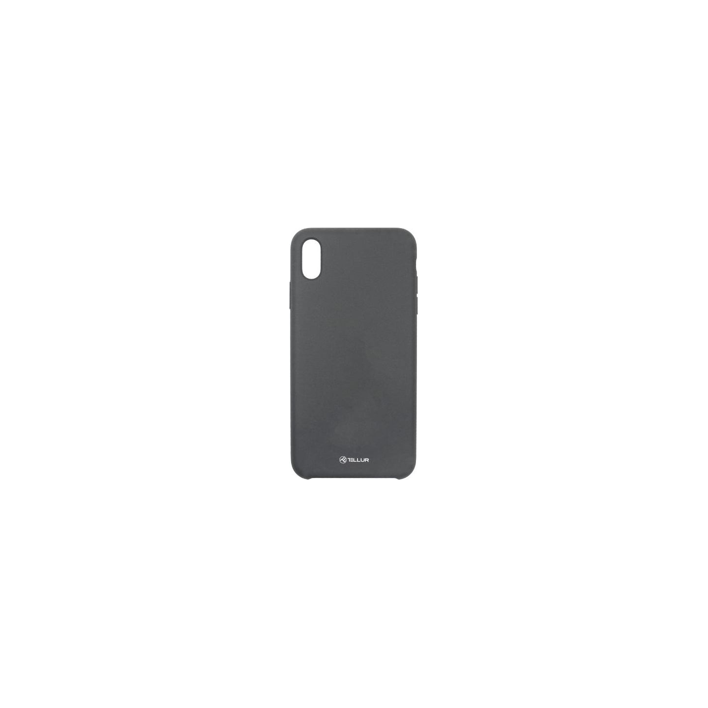 Tellur Cover Liquide Silicone for iPhone XS MAX black