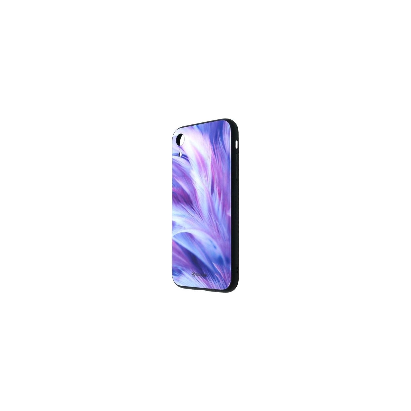 Tellur Cover Glass print for iPhone XR feather