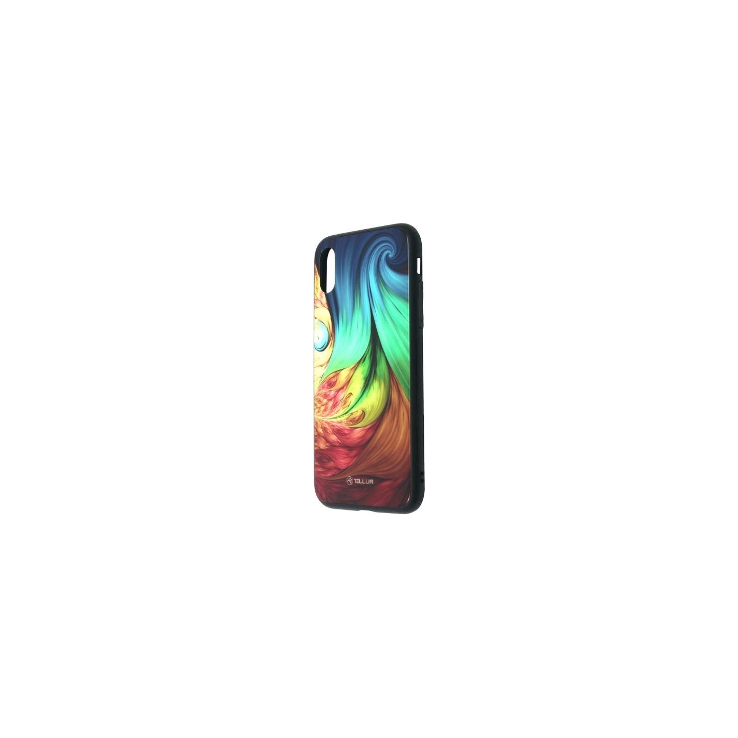 Tellur Cover Glass print for iPhone XR mesmeric