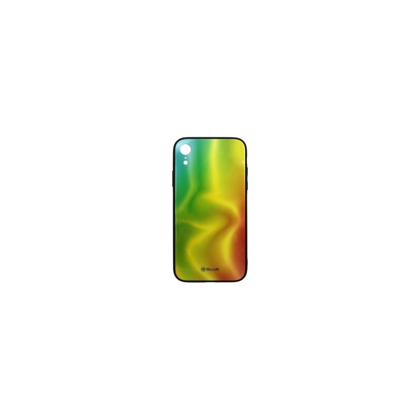 Tellur Cover Glass print for iPhone XR silk