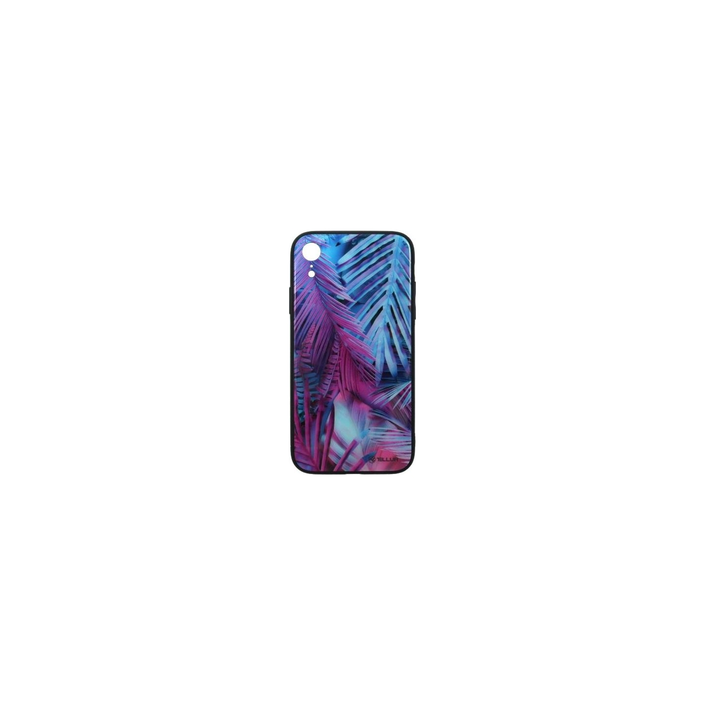 Tellur Cover Glass print for iPhone XR palm