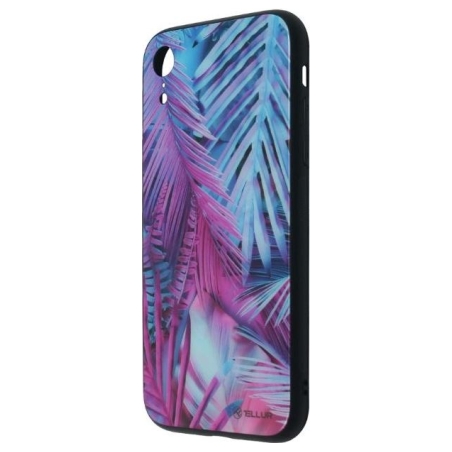 Tellur Cover Glass print for iPhone XR palm