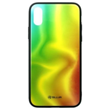 Tellur Cover Glass print for iPhone XS silk