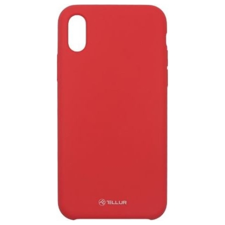 Tellur Cover Liquide Silicone for iPhone XS red