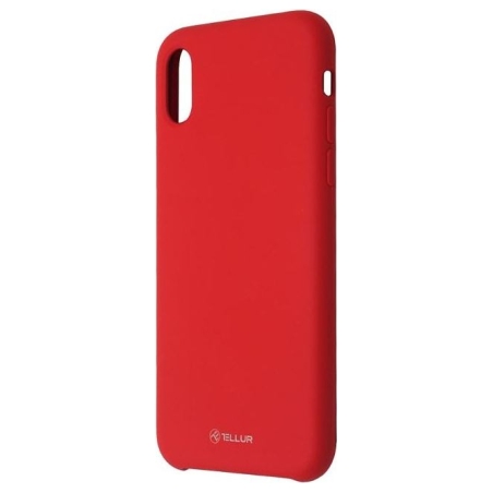 Tellur Cover Liquide Silicone for iPhone XS red