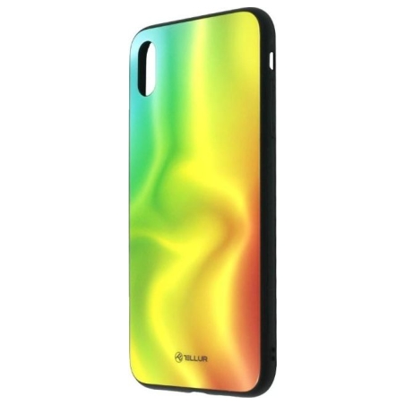 Tellur Cover Glass print for iPhone XS MAX silk