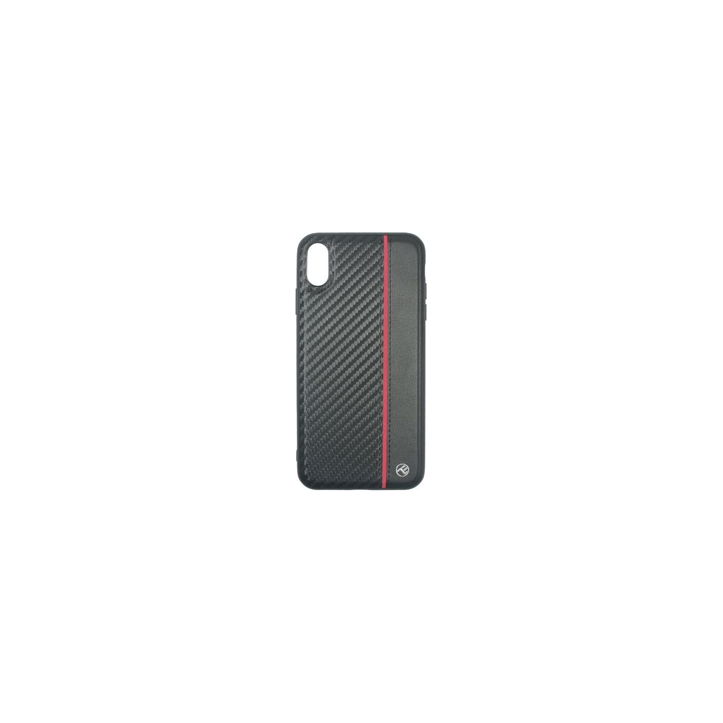 Tellur Cover Carbon for iPhone XS MAX black