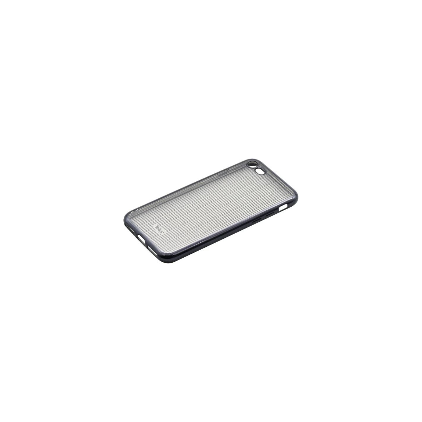 Tellur Cover Silicone for iPhone 7 Vertical Stripes black