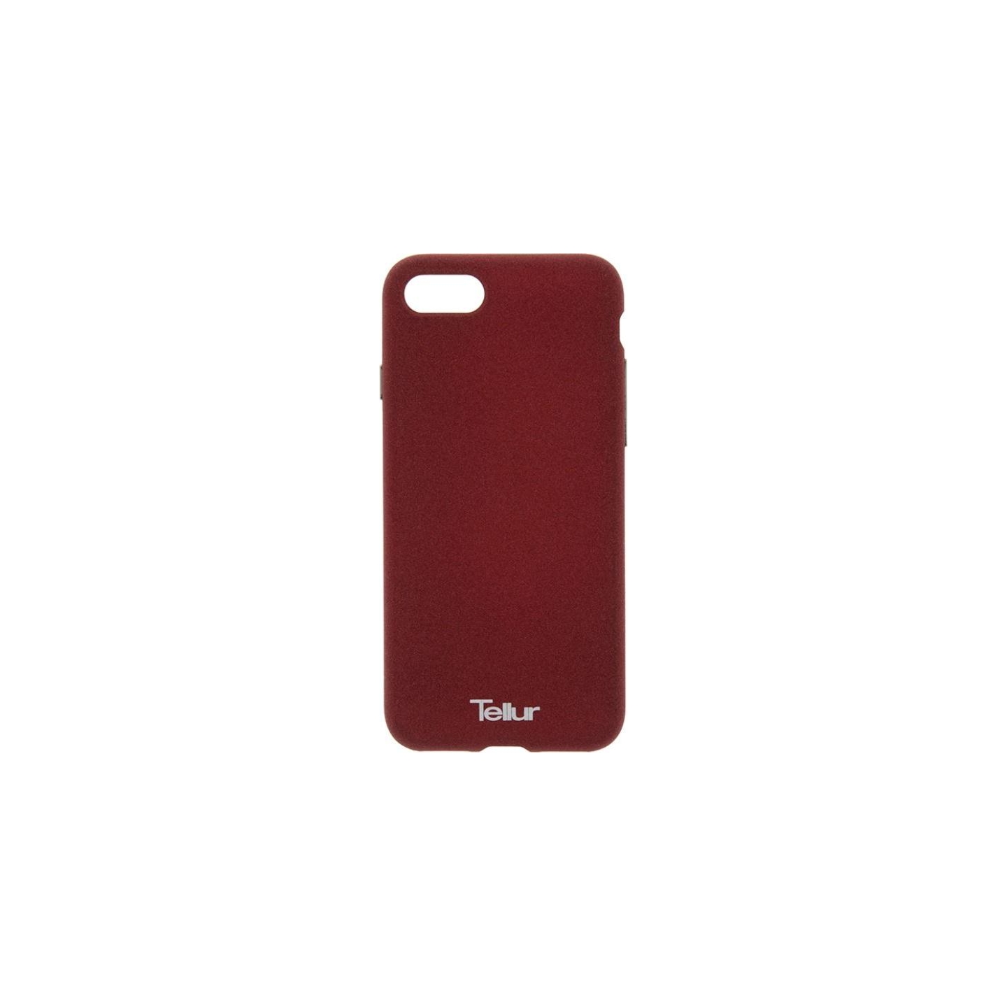 Tellur Cover Premium Pebble Touch Fusion for iPhone 7 burgundy