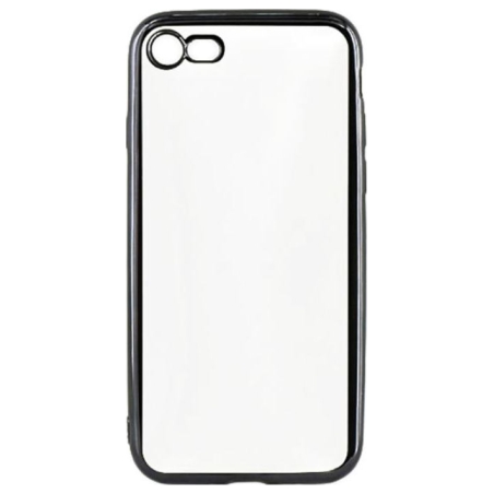 Tellur Cover Silicone for iPhone 7 black edges